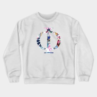 Barcelona Mosaic Phi Greek Sorority Letter Crewneck Sweatshirt